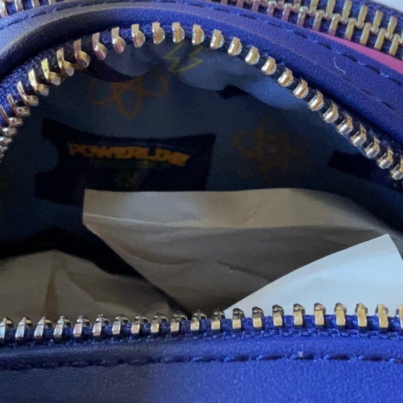 🎤🪩 LOUNGEFLY POWERLINE EYE TO EYE GLOW MINI BACKPACK AND FUNKO POP BUNDLE 🎤🪩 - Picture 16 of 16